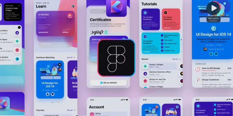 انواع طراحی سایت با فیگما